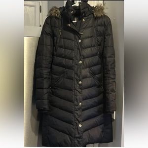 Black Michael Kors Women’s Parka Jacket